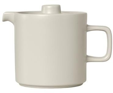 blomus Teekanne PILAR | Keramik | 1 l | Farbe Moonbeam