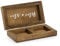 Vanharte Mr & Mrs Ringbox aus Holz I Ringkissen Alternative I Ringträgerkissen Hochzeit