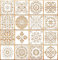 WJMY Mandala Schablone Wiederverwendbare Dotting zum Airbrush Schablonen Wandgestaltung Malen auf Holz, Stein, Stoffen Metall Möbeln und Wandschablone 16 Stück (15 cm x 15cm)