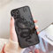 EYZUTAK Case for iPhone 7 Plus iPhone 8 Plus, Clear Fashion Animal Sculpture Dragon Cartoon Pattern Frosted PC Back 3D and Soft TPU Edge Bumper Silicone Shockproof Protective Case - Black