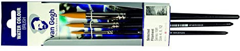 Set de pinceaux aquarelle van gogh rond n ° 12 N ° nº4