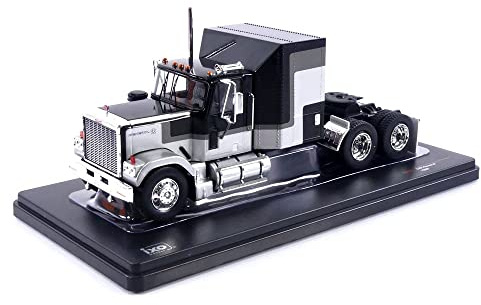 ixo IXOMODELS - IXOTR117 - GMC GENERAL 1980 6x4 Noir et argent - 1/43