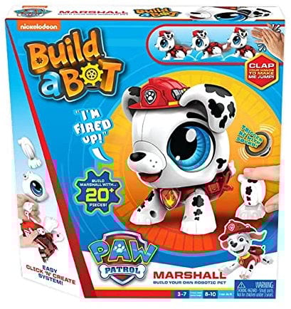 Goliath Build-A-Bot: Paw Patrol Marshall, Bausatz für Kinder ab 3 Jahren, MINT Educational Konstruktion Spielzeug