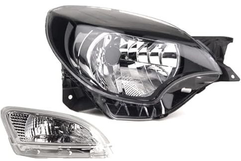 Johns, Scheinwerfer Halogen passend für Renault Twingo II 01/12- H4 Rechts ink. Blinker