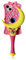 CrazyLemon für iPhone 14 Pro Max Hülle, Junge Mädchen Teenager Weiche Silikon Schutzhüll 3D Charakter Cartoon Schutz Hüllen für iPhone 14 Pro Max - Sterne Mond Stick