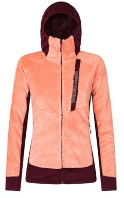 Rock Experience REWC02621-C959 Blizzard TECH Hoodie Woman Fleece Sweatshirt Damen 0711 Desert Flower+1013 Windsor Wine S