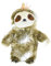 K Collection 3D Novelty Hot Water Bottle with Removable Cover - Sloth Design - Soft Plush Cover - Premium Natural Rubber