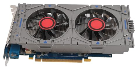 Scheda Grafica GTX750TI da 2 GB, Scheda Grafica Video 128BIT per Computer da Gioco, Supporto DirectX 11 PCI Express 2.0 16X, Scheda Video HDMI, VGA, DVI, PCIE per Giochi su PC