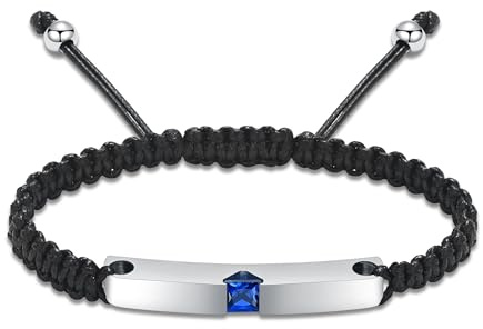 AIWENXI Urnenarmband für Asche, geflochten, verstellbar, für Männer und Frauen, künstliches geflochtenes Urnenarmband für Asche