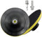 Secwell 2 Piezas 180mm Plato con Gancho y Bucle M14 Disco de Lijado 7'' Placa Trasera de Pulidora para Amoladora Angular/Taladro