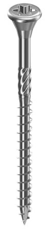 Starblock - Vis terrasse, 5x70, Acier Inoxydable A2, Tête réduite, Empreinte Torx, Pointe entaillée, FixBox de 500