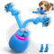 FUGODIWI Interactive Dog Toys Ball, Moving Dog Toy for Boredom, Automatic Rolling Ball, Motion Activated Automatic Toys for Puppy/Small/Medium Dogs, USB Charging, Birthday for Dogs (Blue)
