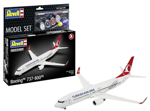 Revell Modellbau Model Set Boeing 737-800 Turkish Airlines