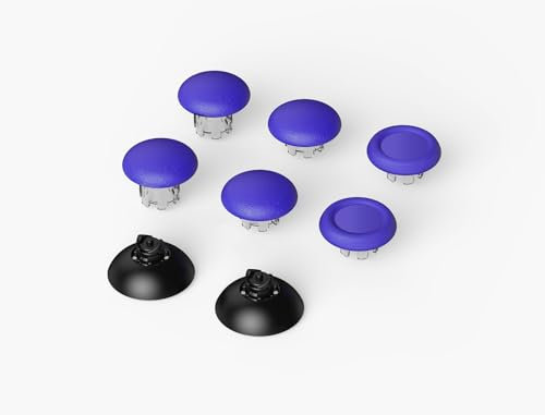 8 Piezas Joystick para mando Edge de PS5, botones intercambiables Thumbs Gear para mando Edge de PS5, accesorios de repuesto para joystick analógico
