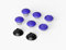 8 Pièces Joystick pour ps5 Edge Manette,Thumbs Gear Boutons de Joysticks Interchangeables pour ps5 Edge Controller,Accessoires de Remplacement Bâton Analogique
