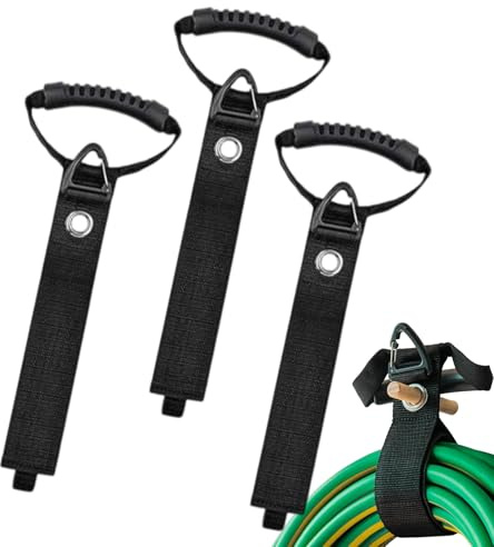 Kabelaufwickler für Verlängerungskabel, Gurte für Wohnwagen-Zubehör – wiederverwendbares und verstellbares Design aus Nylon, ausziehbar, für Garten, Outdoor, Werkstatt, Camping