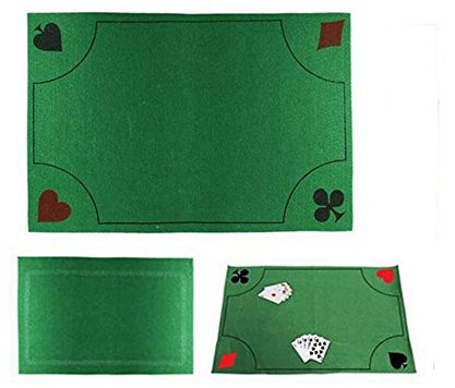 Equilibre et Aventure Tapis de Jeu antidérapant imprimé pour Tout Jeu de Cartes, Dimensions 60 x 40 cm.