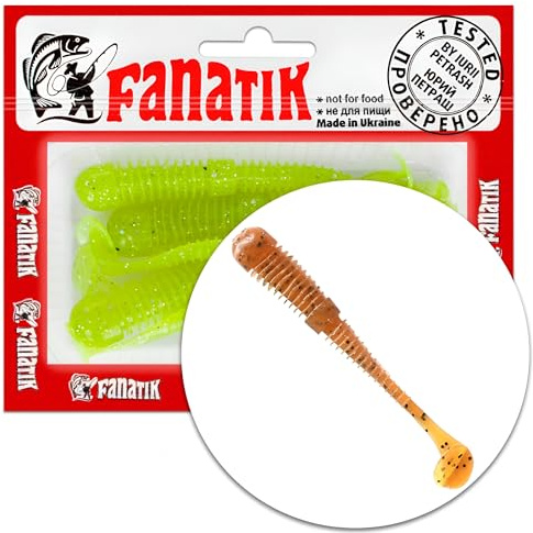 Fanatik Boxer 2 3 3.5 4.5 5-11cm Gummiköder mit Aroma Gummifisch Fanatic Jig Soft Bait Lure Kunstköder Angeln Köder Gummishad Twister Baits Lures Softbait