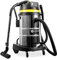 KLARSTEIN IVC-50 2020 Edition - Aspiradora Industrial para seco y húmedo, Doble Motor, Rendimiento 1600W, Filtro HEPA, Tanque 50L, Sin Bolsa, Protección IPX4, 8m de Alcance, Accesorios Varios