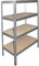 Shelf Creations Expert Schwerlastregal 200x100x40cm verzinkt 4 Böden - Regal Kellerregal Metallregal smartes Steckregal Lagerregal Werkstattregal Archivregal Industrieregal Haushaltsregal Ordnerregal