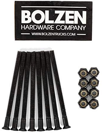 Bolzen Nuts n Bolts 2.5-3 Zoll extra-Lange Skateboard Longboard Schrauben Senkkopf (3 Inch)