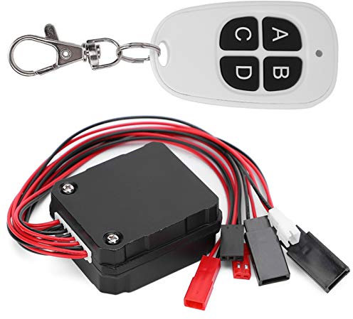 RC Winch Controller, RC Car Metal Seilwinde Fernbedienung Suitable for SCX10 D90 1/10 RC Car Model