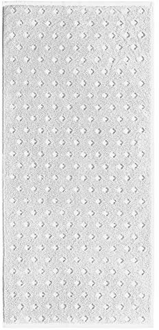 Erwin Müller Walk-Frottier Handtuch Baden Baden weiß Größe 50x100 cm - extra saugstark, schnell trocknend, samtweich, beidseitige Schlaufen