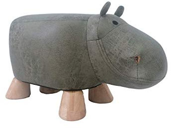 HOQ Tierhocker für Kinder (Nilpferd)