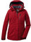 Killtec Damen Outdoorjacke Funktionsjacke mit abzippbarer Kapuze KOW 140 WMN Jckt wasserdicht, Winddicht, atmungsaktiv 00400-rot 38