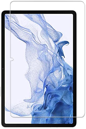 REY Bildschirmschutz aus gehärtetem Glas für Samsung Galaxy TAB S8 5G/WI-FI 11, Schutzfolie, Displayschutzfolie 9H+ Härte, Anti-Kratzen-Öl-Bläschen
