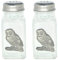 Tawny Owl Salt and Pepper Glass Shakers Screw Top Cutlery for Home, Restaurant, Cafe GSP 257