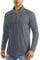 MAGCOMSEN Funktionsshirt Herren Langarm Outdoor Sport Tshirts Longsleeve UV Shirt Atmungsaktiv Stretch, Dunkelgrau, M