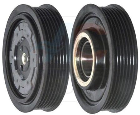 ACAUTO AC-06DN12 Acoplamiento magnético compresor del aire acondicionado Embrague del Compresor del Aire Acondicionado Embrague del compresor del aire acondicionado Polea del compresor del aire