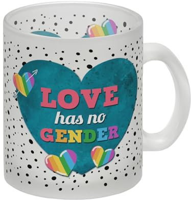 Love has no gender Glas Tasse