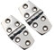 2St Marine Scharniere Edelstahl Boot Türscharnier Bootskabinentür Scharnier Steckverbinder Klapptischschaniere für Deckel, Türen, Luken, Fächer, Haus Fenster (76 * 38 mm)