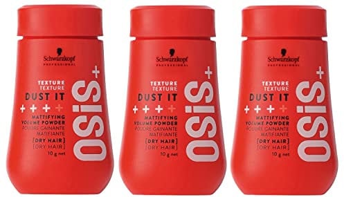 3er Dust It Mattifying Powder Osis + Schwarzkopf Professional 10 g