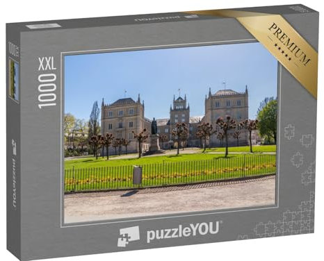 Puzzle 1000 Teile XXL „Ehrenburg und Schlossplatz in Coburg“ – aus der Puzzle-Kollektion Burgen