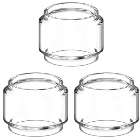 WratryParts 3 tanques de tubo de cristal transparente de burbujas de color arcoíris para Hellvape Dead Rabbit M RTA Tank (grasa)