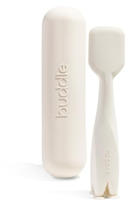 Buddle Paddle Pal Baby Diaper Cream Spatula Silicone Applicator with Carrying Case, Smooth & Mess-Free Application, 1 Count