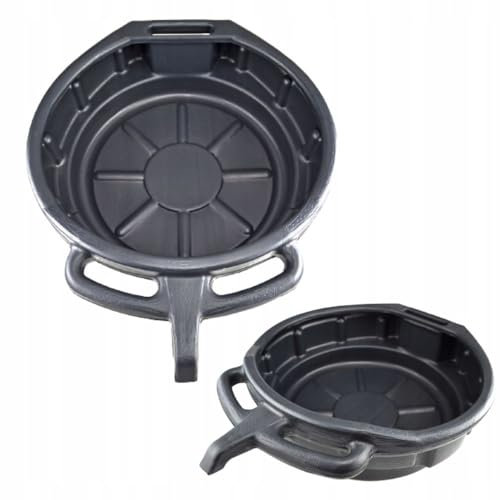 Anwicar Bidon Cambio Aceite 16L - Bandeja Aceite Motor - Recogedor de Aceite Coche - Herramientas Moto - Recogedor Aceite coche -