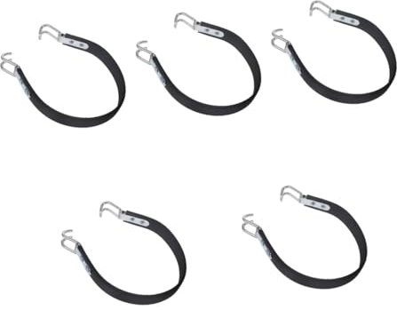 iplusmile 5pcs Heavy Duty Battery Tie down Straps Quick Release Car Battery Lifter Strap for