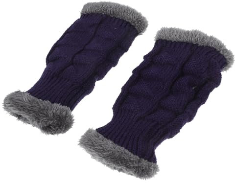 WESIEVYA Halbfingerhandschuhe Für Winter Wärmende Handschuhe Aus Hochwertigem Material Bequeme Winterhandschuhe Mit Offenen Fingern Leicht Und Geschmeidig Für Kältebeständigkeit