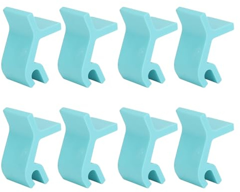 8PCS Backblech platzsparend Universal stapelbare Silikon-Back pfanne für Cookie-Blätter Schmuck-Organizer