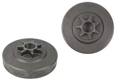 HXMPJSD 3 Stück passend for 4000 Benzinsägeteile: Integriertes Kettenrad mit 7 Zähnen/6 Zähnen, Kupplungsscheibe, integriertes Kettenrad(3 pcs 7 Teeth)