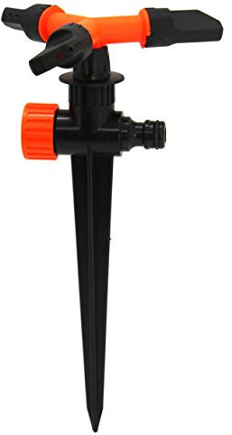 Aspersor 3 Brazos con pincho Fabricado en plástico ABS