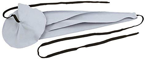 Drfeify Paño de Limpieza de Saxofón, Tirador de Flauta de Saxofón de Fibra Duradera con Herramienta de Paño de Limpieza para Tubo Interior Limpio(Gris)