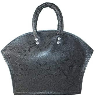 déqua Tasche schwarz-antrazit