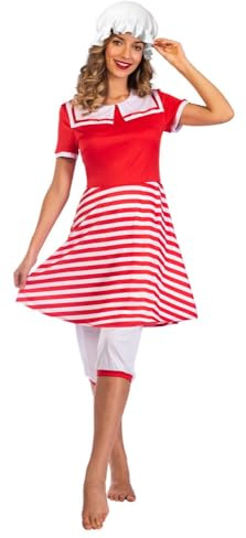 Amscan 1920s Bathing Suit Fancy Dress Costume