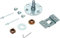 Drum Shaft Repair Kit To Fit Hotpoint TS13P TS14P TVM35A TVM55A TVM65A V3D00P Tumble Dryer C00095655