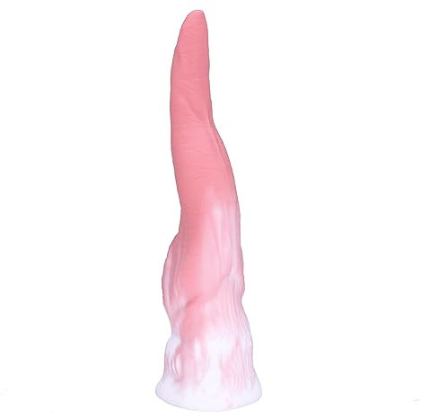 Jixaxe Kleiner Monster Zungen Dildo Analdildo mit Saugnapf, Anal Plug Masturbation Prostata Stimulation Buttplug Tentakel Dildo didloschwanz Sex Spielzeug für die Frau, Männer und Paare (Pink)